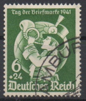 Michel Nr. 762, Tag der Briefmarke gestempelt.